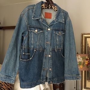 Zara Jean Jacket with Pockets on Back
